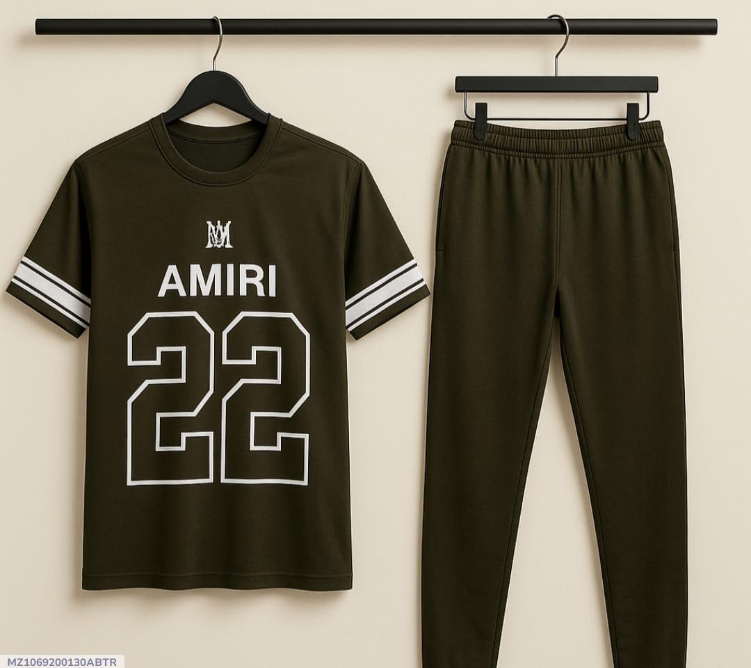 Men Green Printed Track Suit AMIRI 22