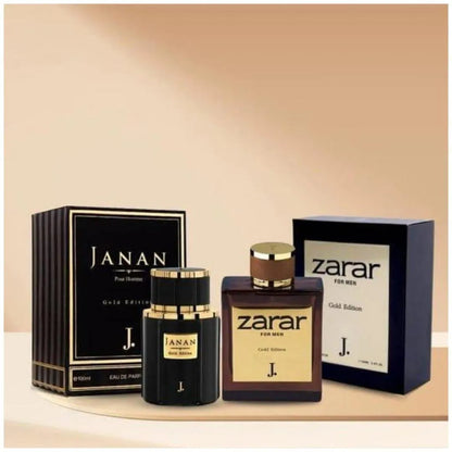 Zarar & IANAN Perfume Set for Men Women Black Gold