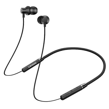 Black Long-Lasting Battery With Fast Charge 1 Wireless Neckband